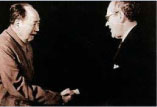 Formand Mao Zedong møder statsminister Poul Hartling