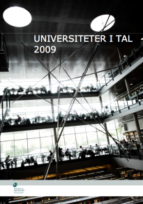 Forside til universiteter i tal 2009