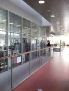 Visual contact from the corridor