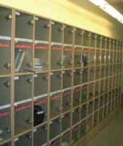 The locker is an advantage