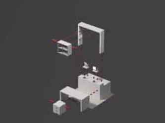 01
The workplace.
The laboratory furniture should be flexible
and adapted to the individual user – Plug
and Play.