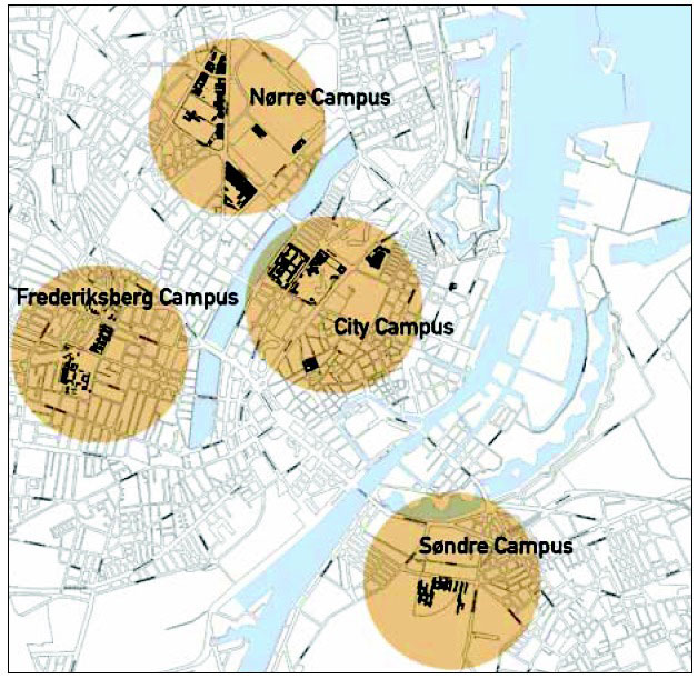 Map of Copenhagen