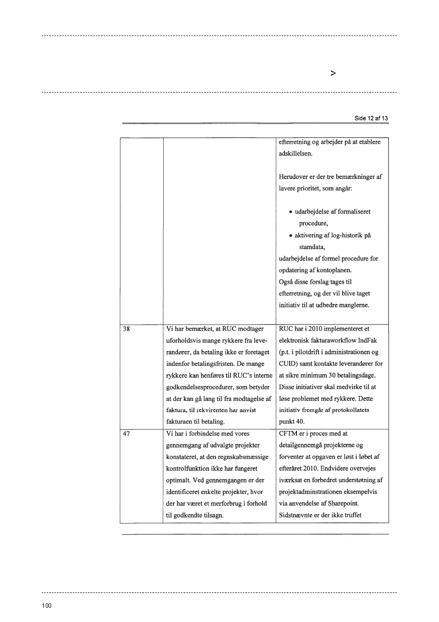Bilag 2: Roskilde Universitets primære svarbrev af 14. september 2010 samt supplerende svarskrivelse af 28. september 2010